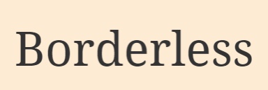 Borderless
